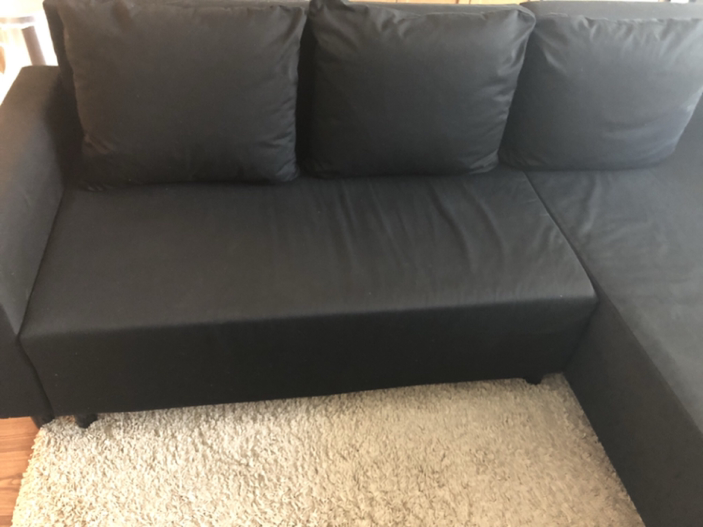 Sectional sofa bed with storage  - photo 3
