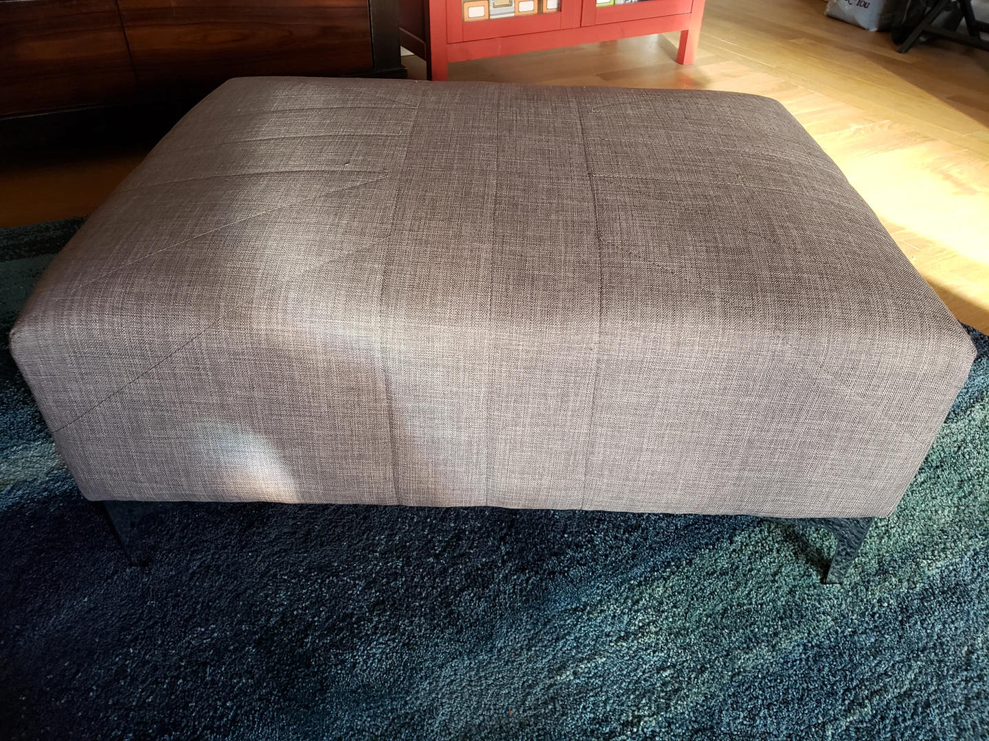 Grey Ottoman - photo 2