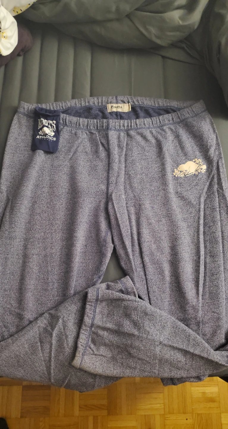 Roots Track Pants: purple XL thumbnail