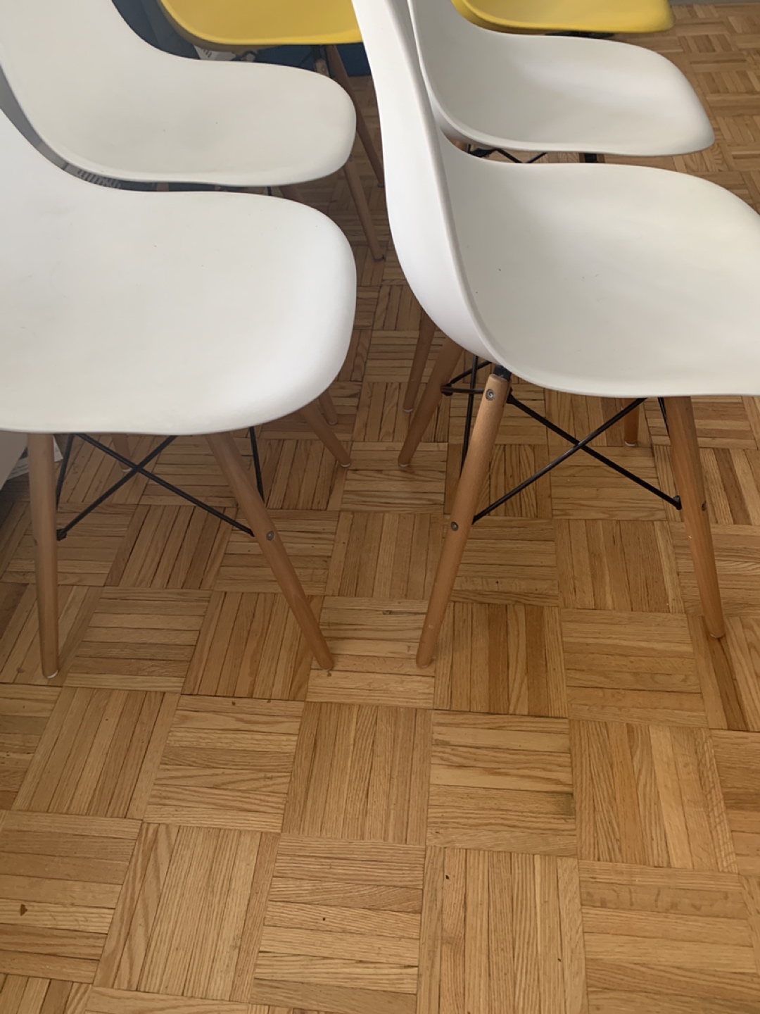 6 Eiffel Dinning Chairs  - photo 3
