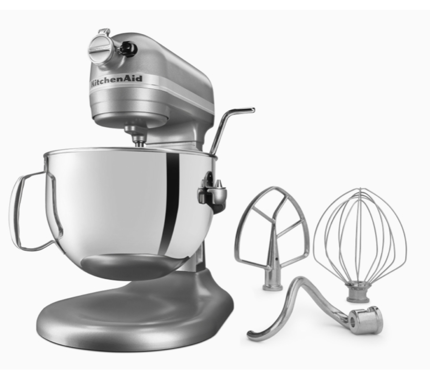KitchenAid 6-Qt. Bowl-Lift Stand Mixer Silver - photo 2