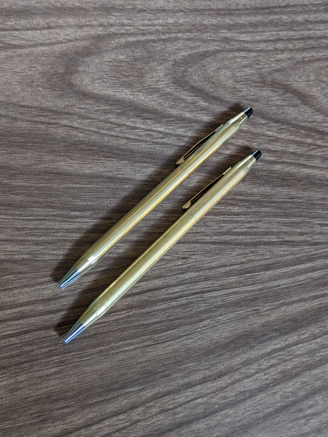 Vintage Cross Gold Plated Pen Set thumbnail