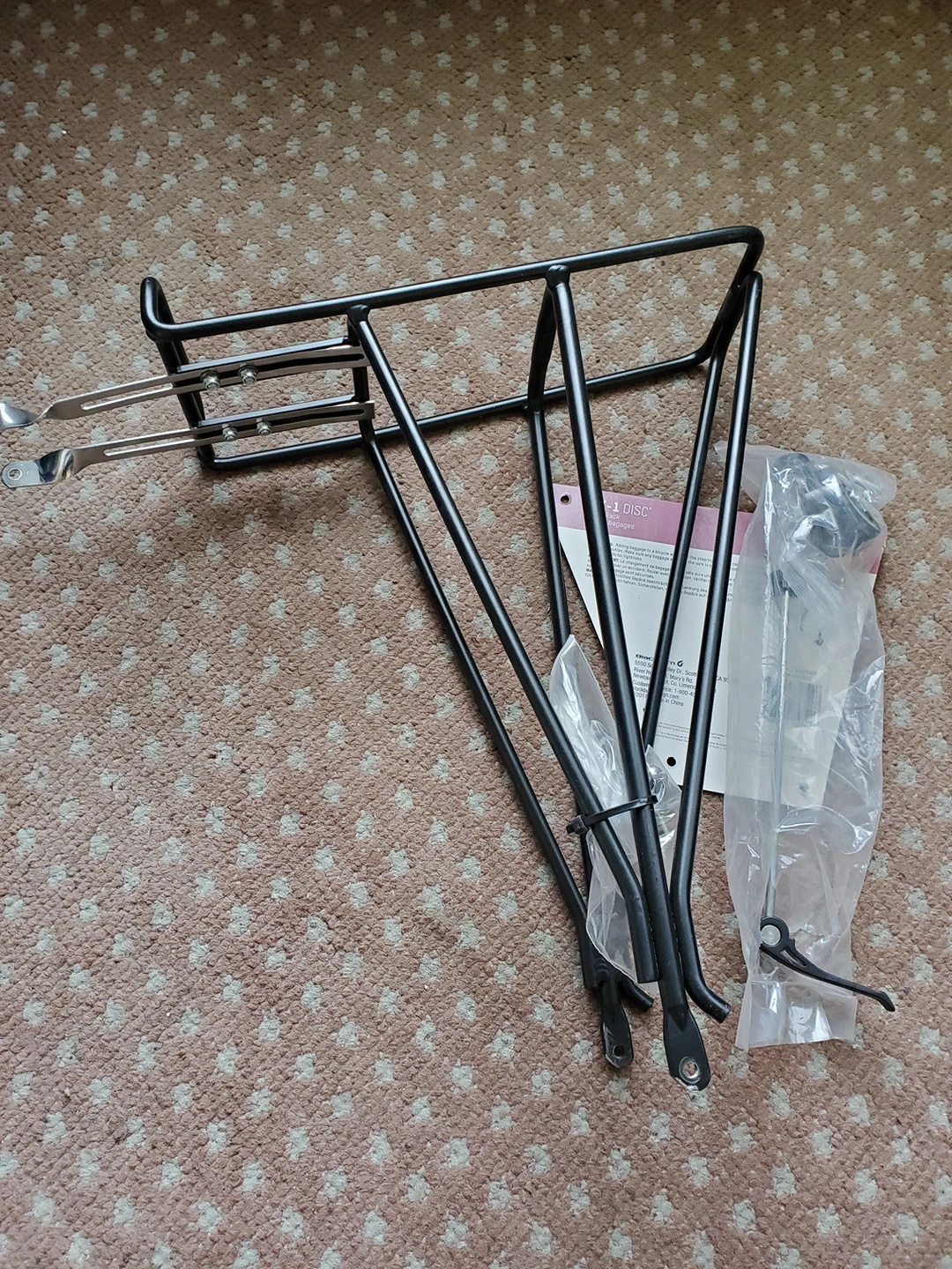 Co-pilot Taxi Rear Child Bike Carrier Seat - photo 3