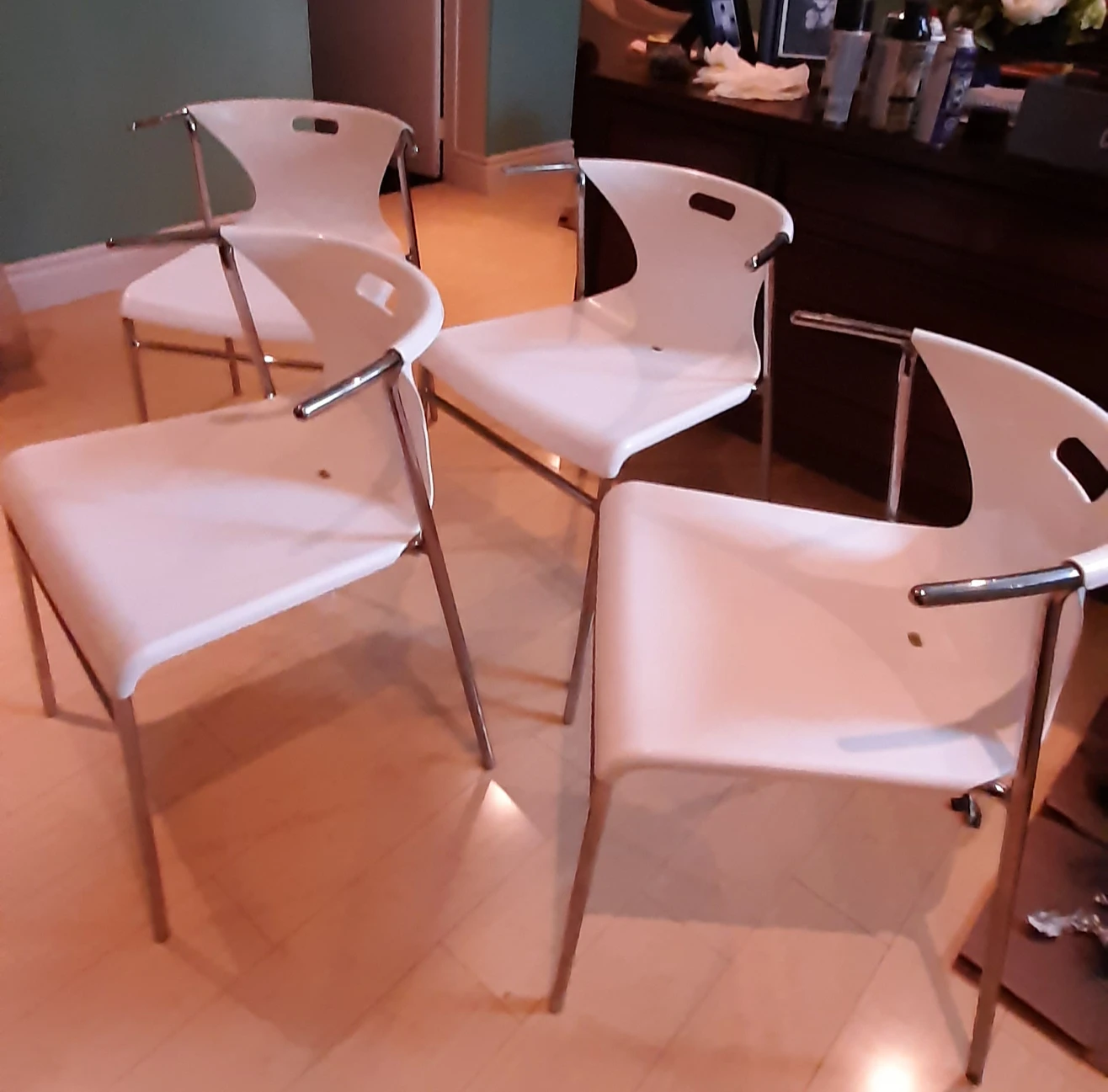 four chairs