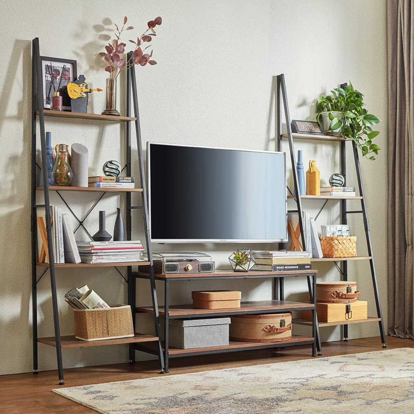 Home Ladder Shelf Bookcase (x2) - photo 2