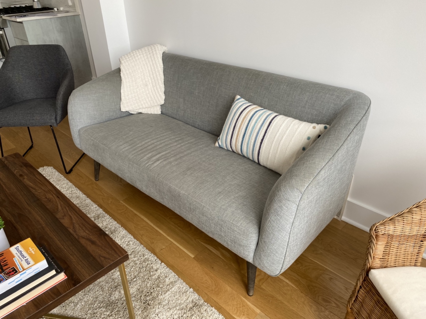 CB2 loveseat - photo 2