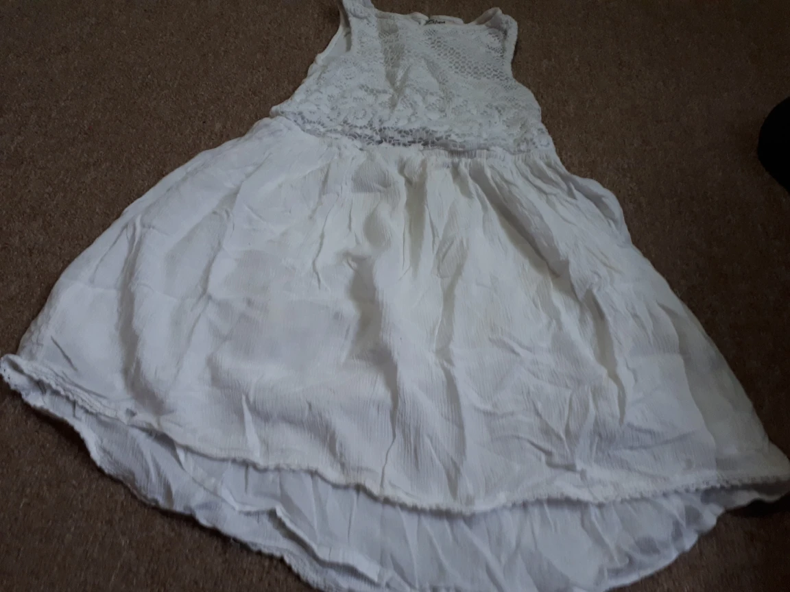 white summer dress - photo 3