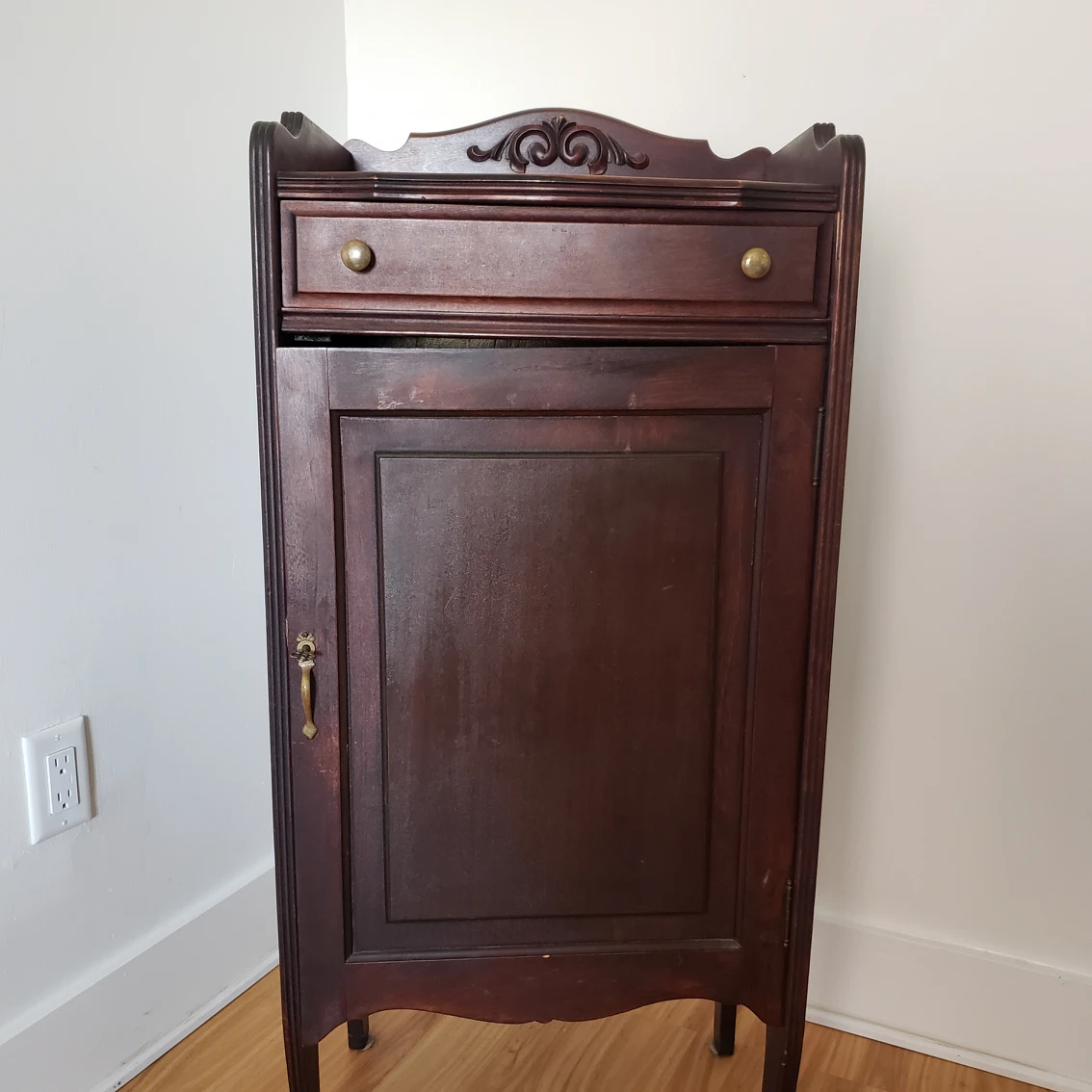 antique record cabinet