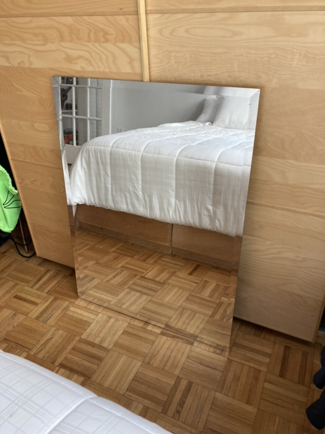 Large Beveled Mirror - photo 2