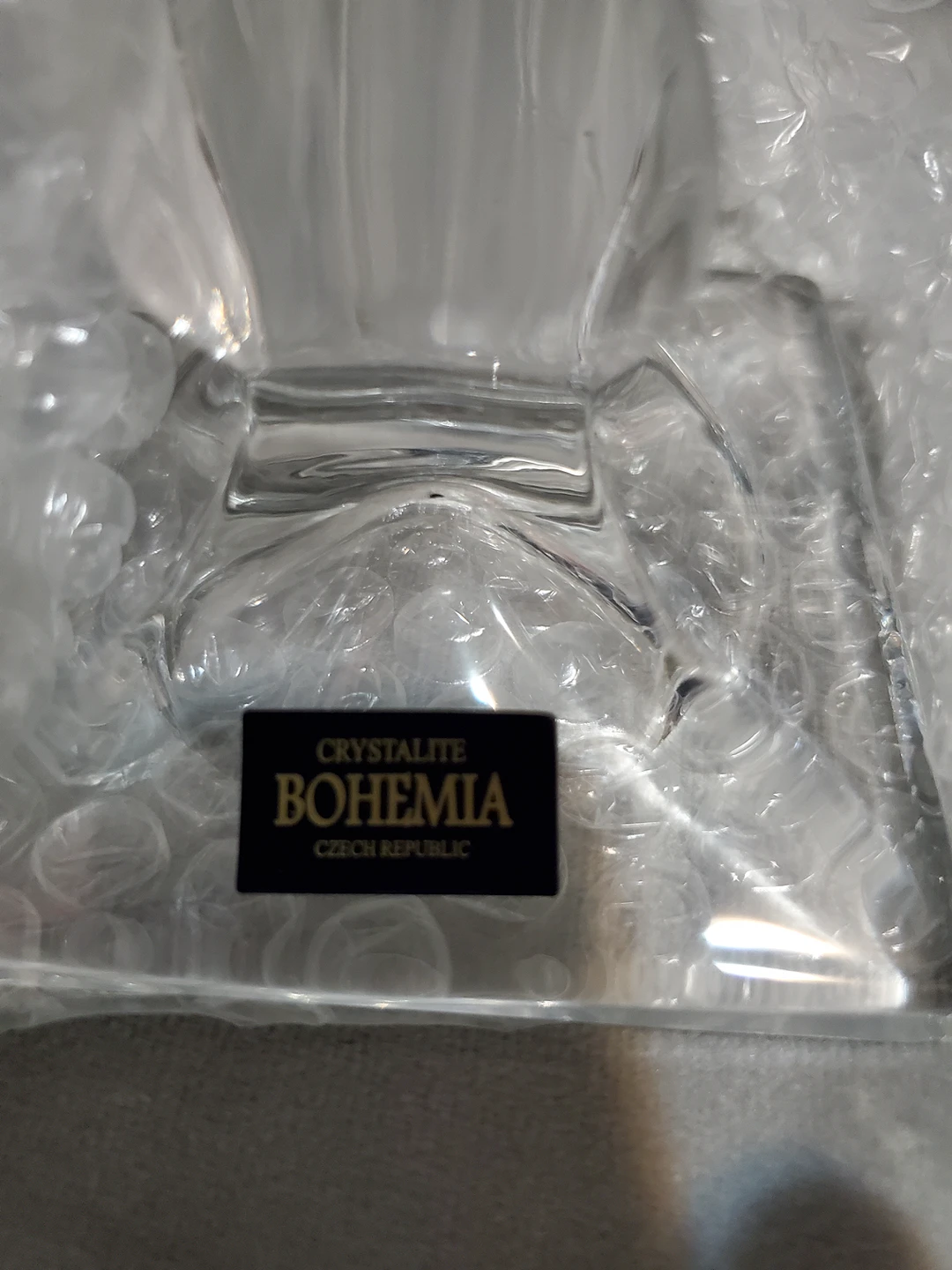 New high end 2 BOHEMIA Chrystal candle holders - photo 5