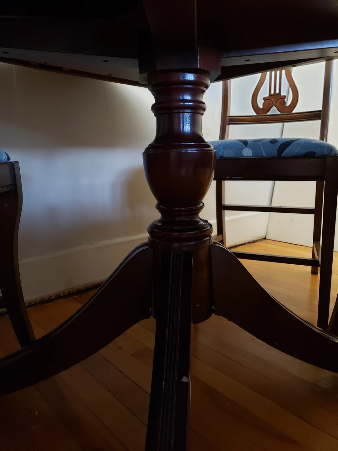 Antique Solid Wood Gibbard Table - photo 3
