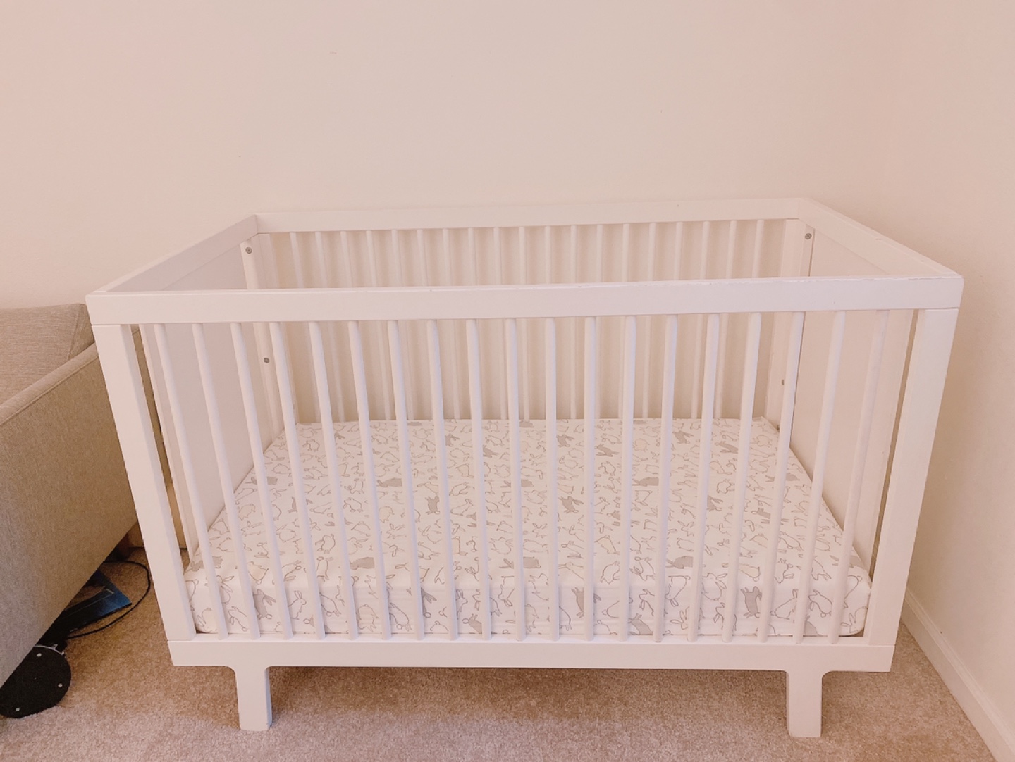 Oeuf Sparrow crib + toddler conversion (+mattress) - photo 2