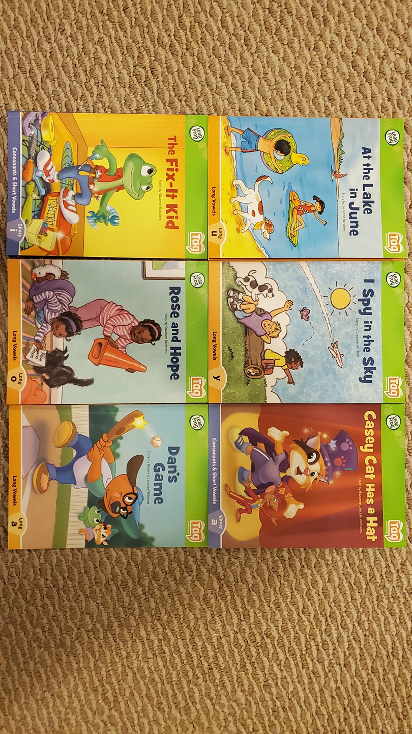 Leapfrog tag reader and 12 books - photo 2