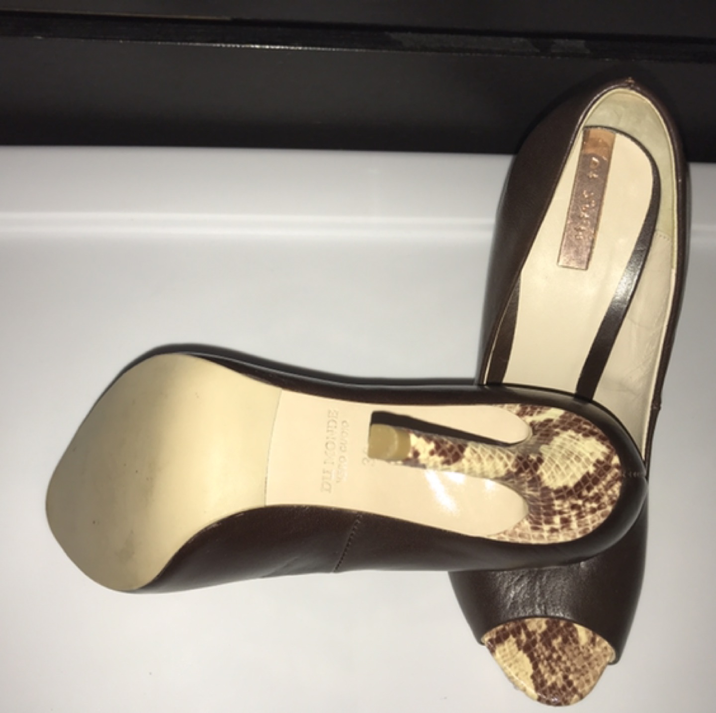 Du Monde italian designer leather shoes, 36 image indicator(4)