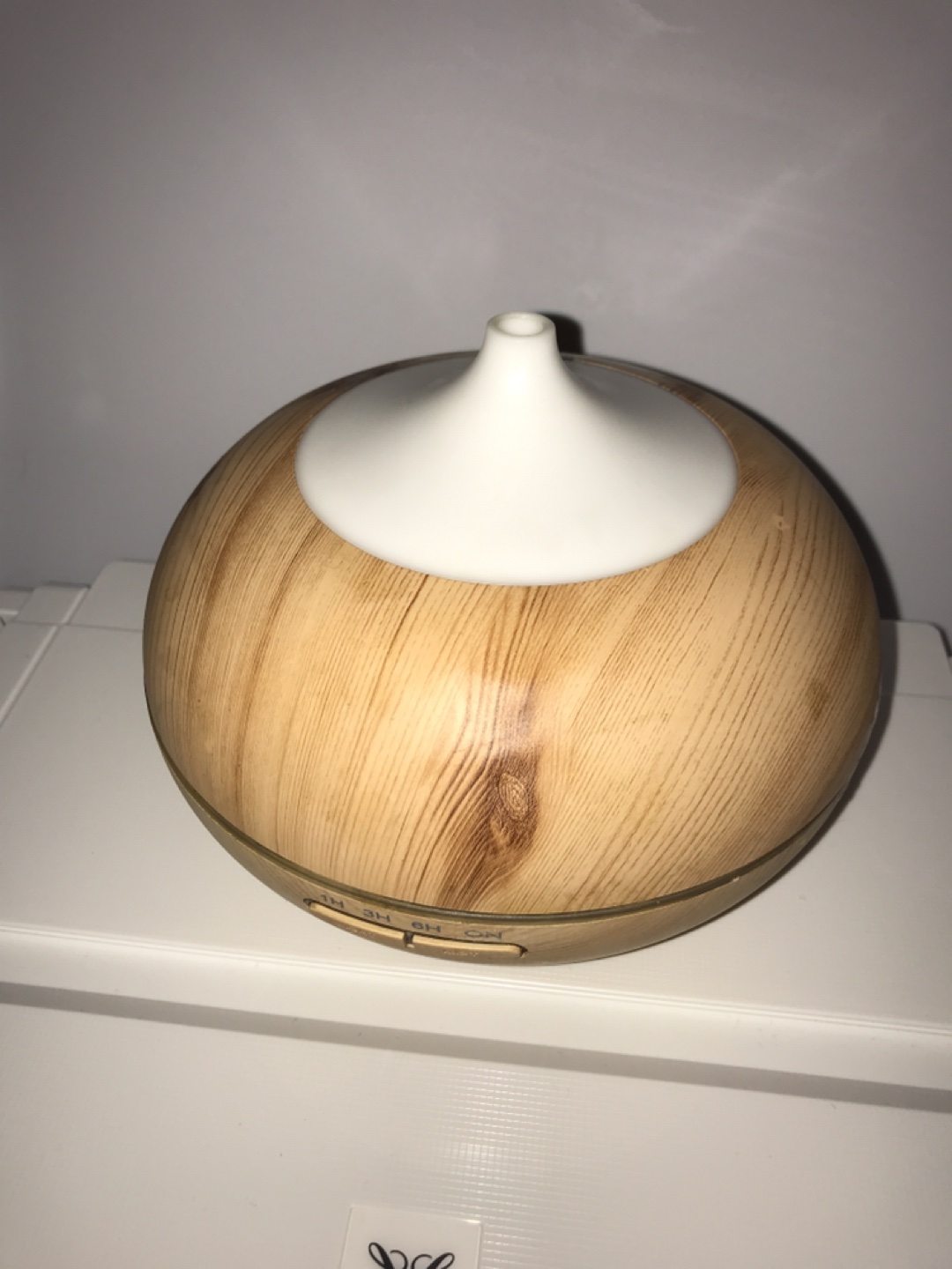 Ultrasonic aroma diffuser, bamboo  - photo 3