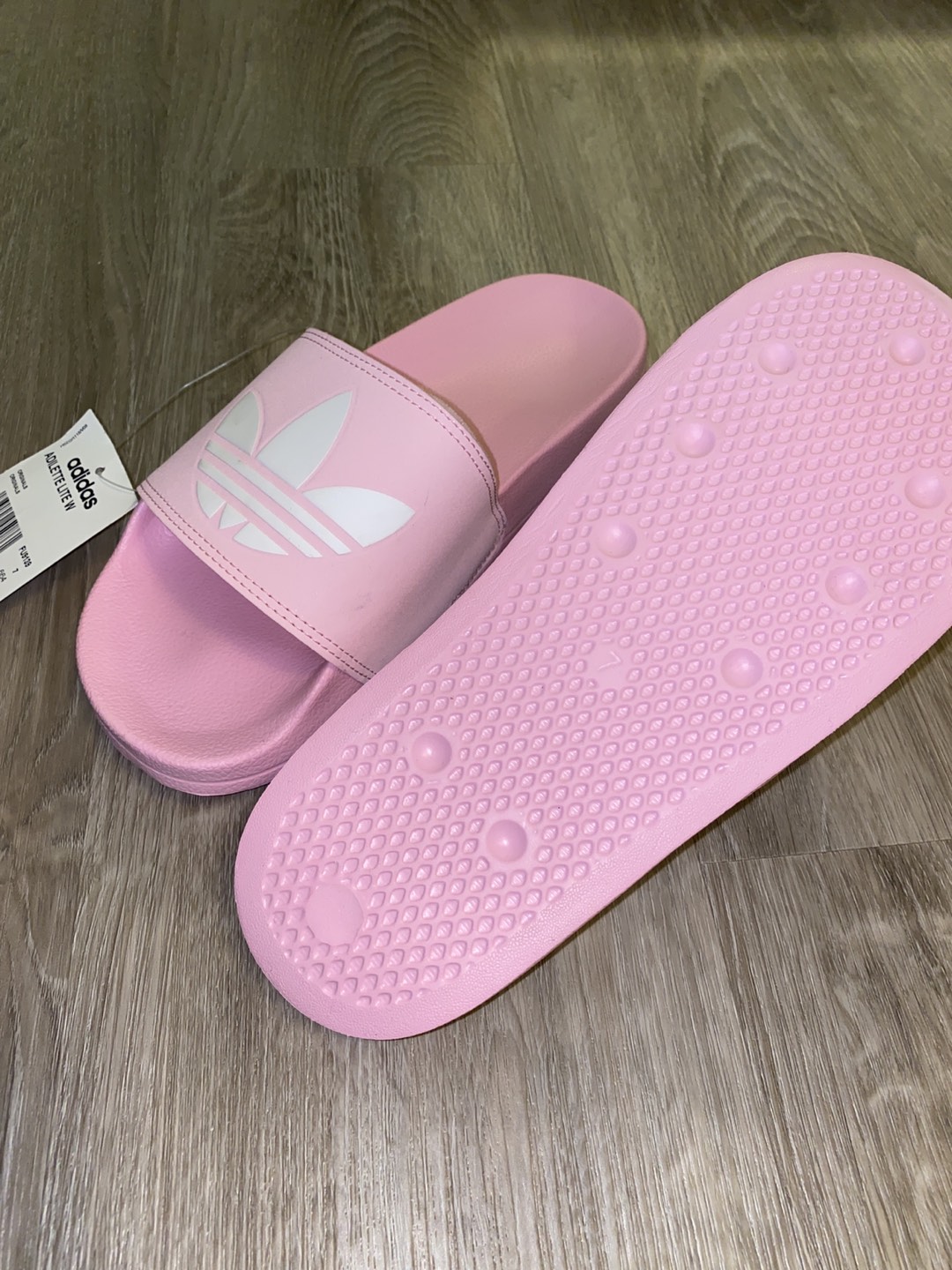 Adidas Originals Pink Adilette Slides (new) - photo 2