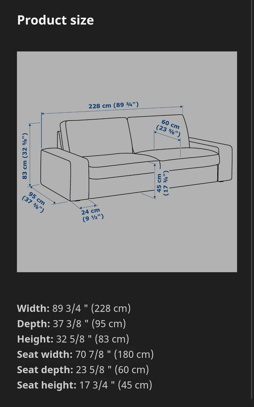 KIVIK sofa - photo 5