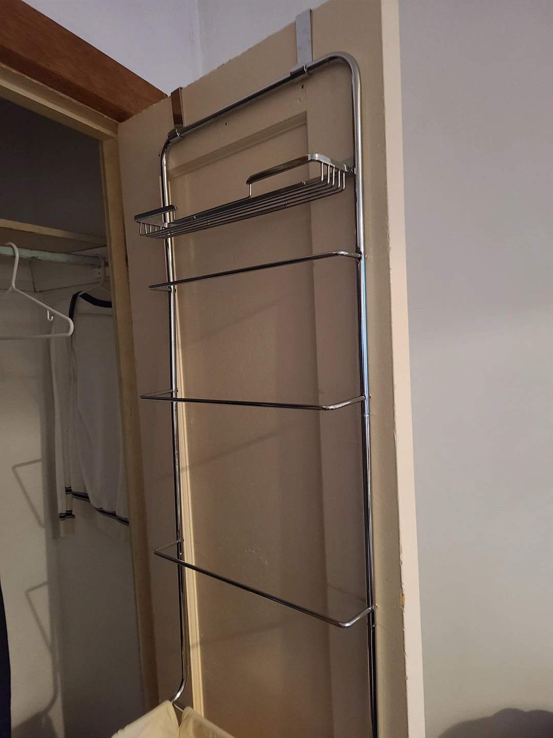 door hanging  laundry hamper with storage image indicator(2)