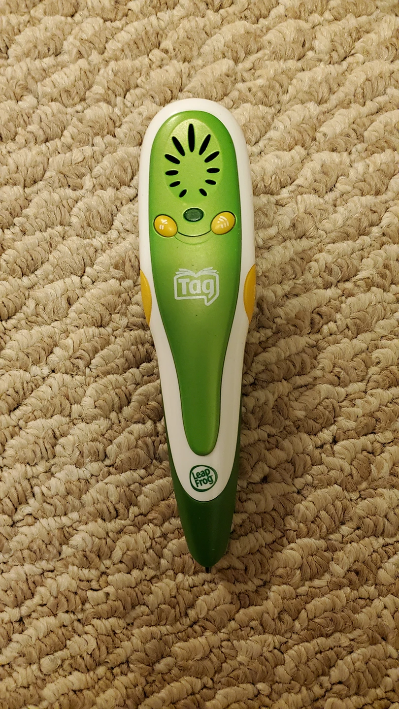 Leapfrog tag reader and 12 books