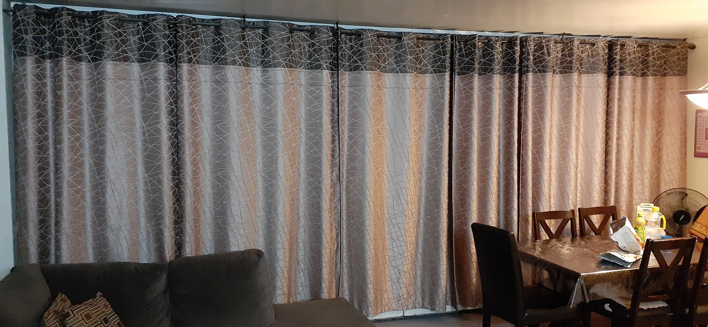6 numbers Living room curtains