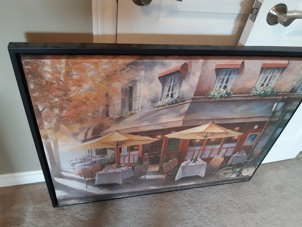 Large restaurant framed  canvas - photo 3