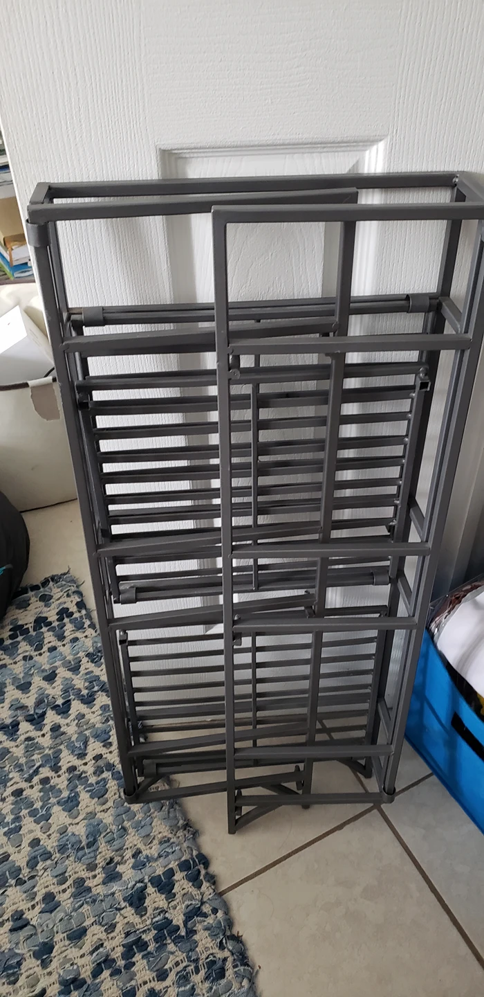 collapsible metal shelf - photo 2