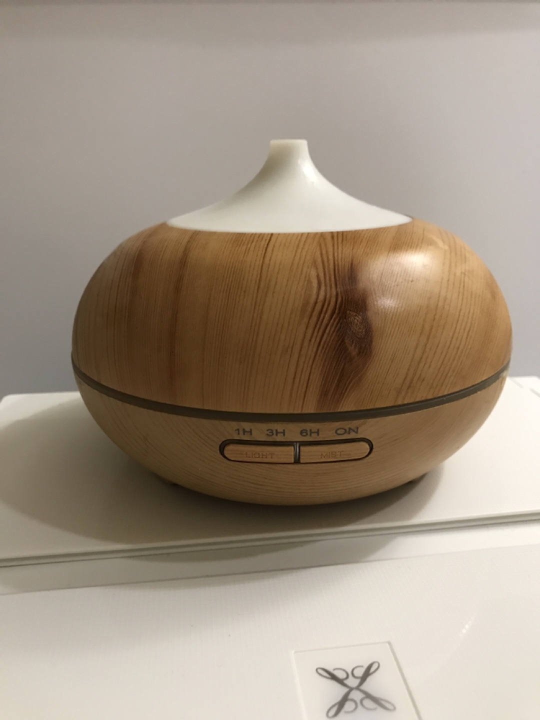 Ultrasonic aroma diffuser, bamboo  - photo 5