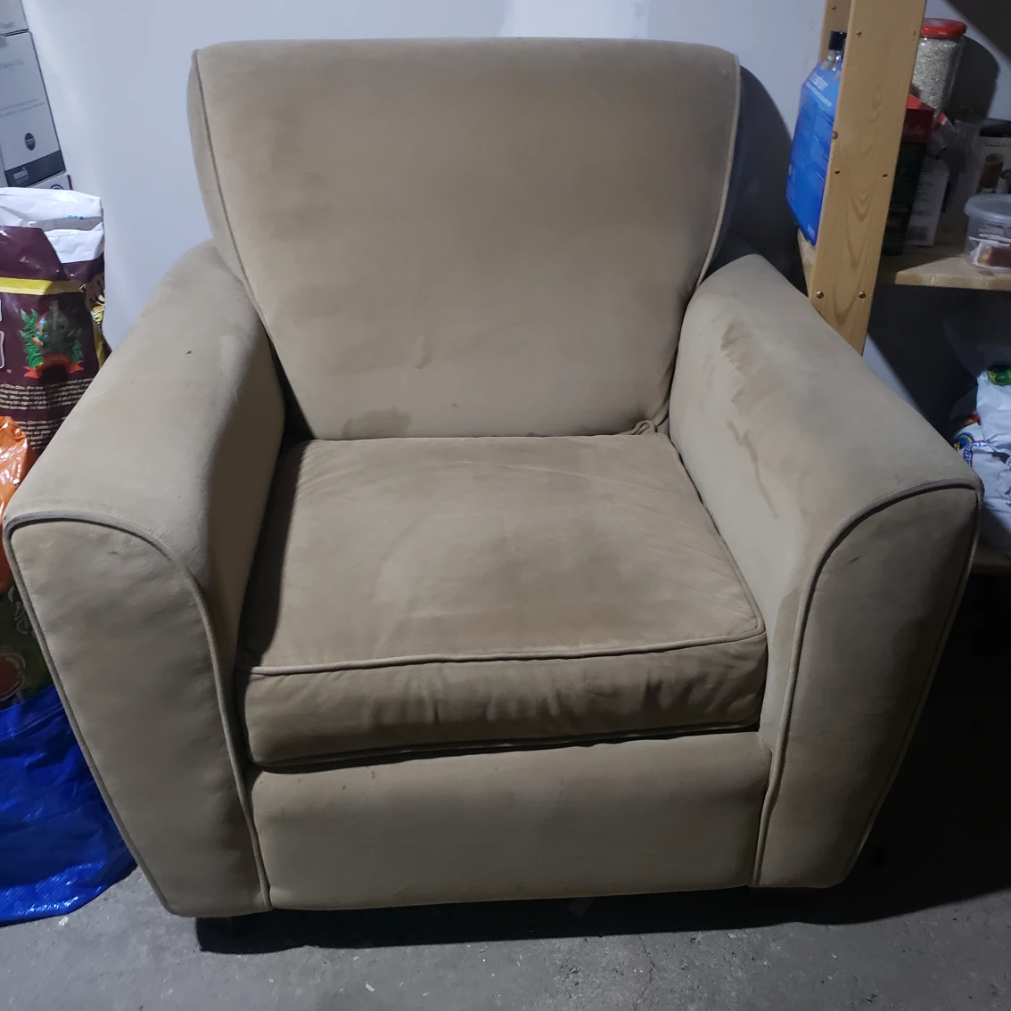 loveseat sofa couch + armchair - photo 3