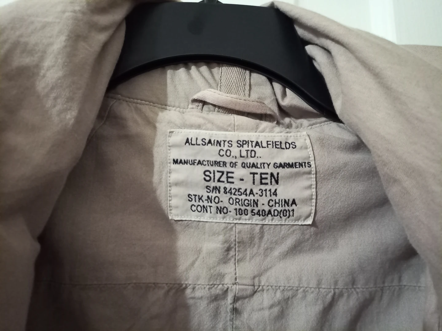 all saints genuine jacket - photo 3