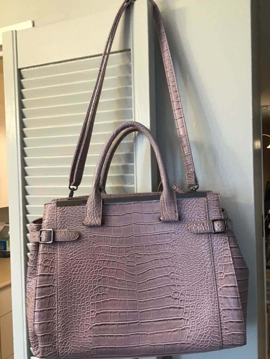 Mauve ladies purse