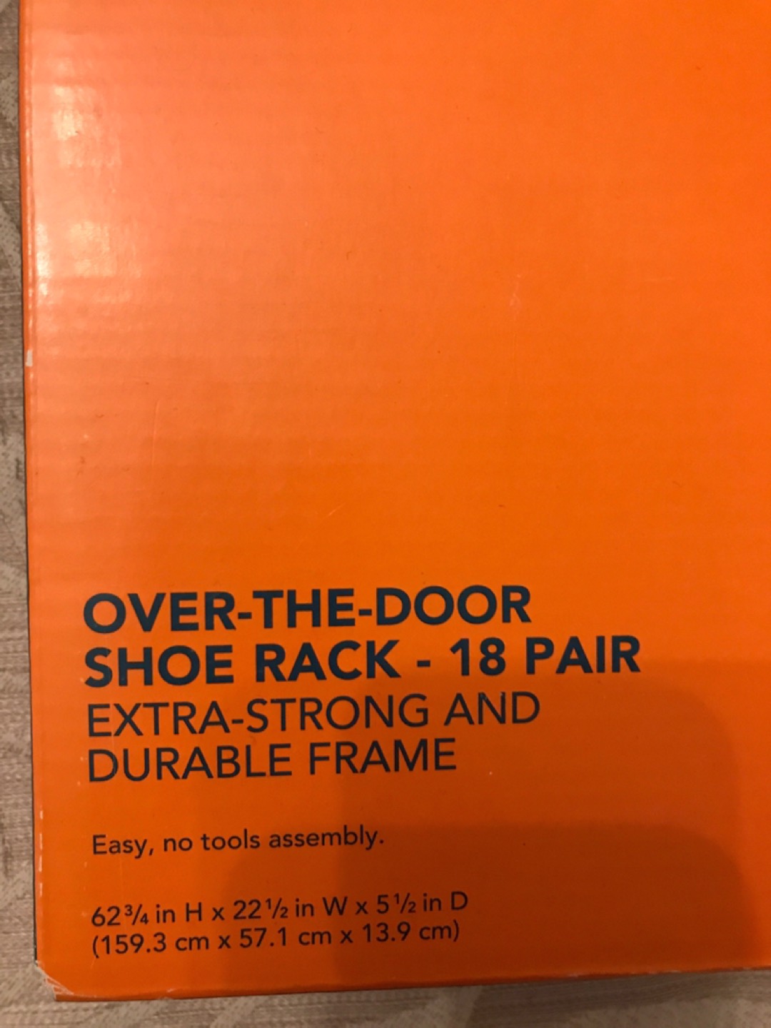 Over the door shoe rack image indicator(3)