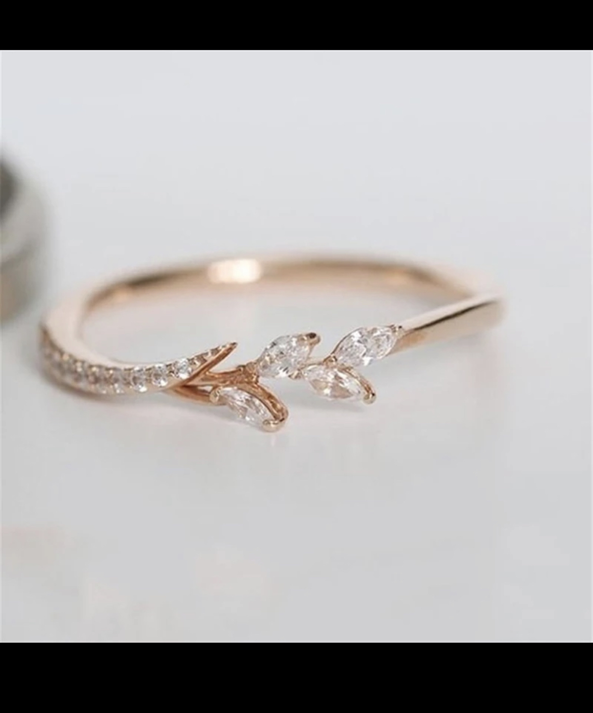 Rose gold ring  thumbnail