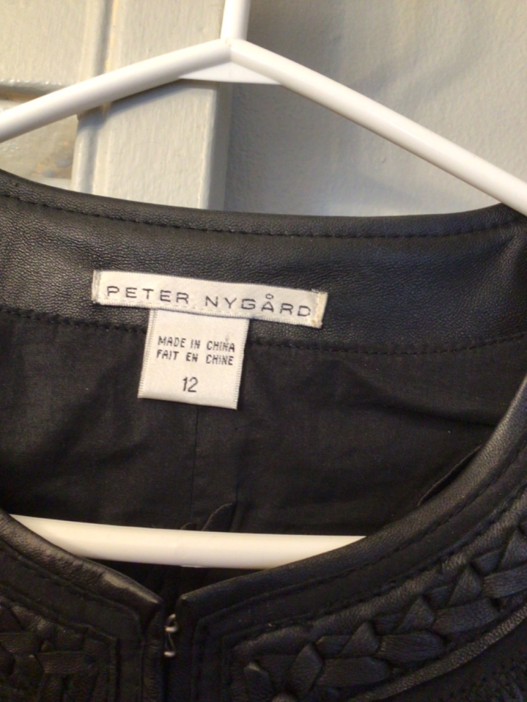 Peter Nygard Ladies leather jacket  image indicator(2)
