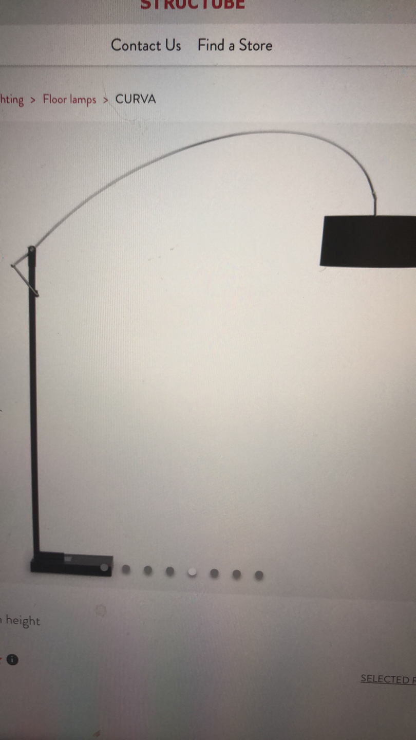 Structube curva flooring light  thumbnail