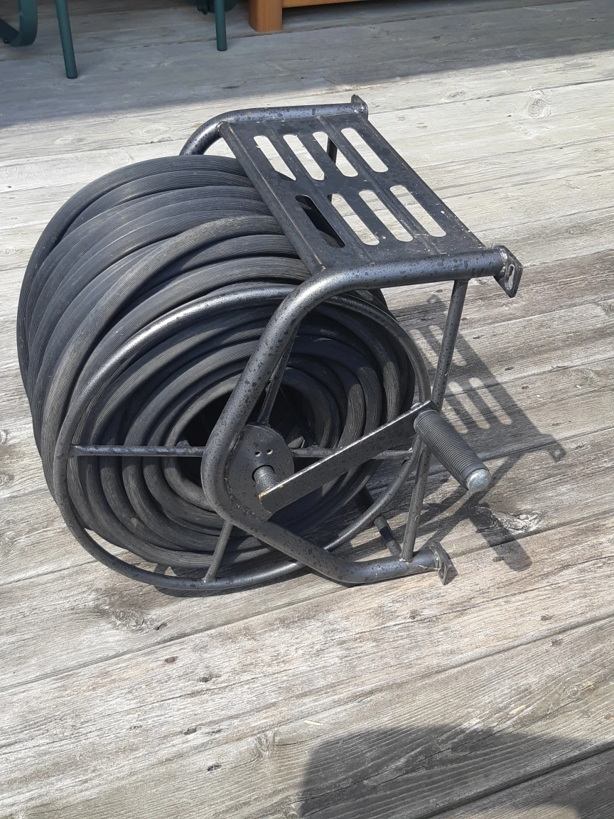 Garden Hose and Reel