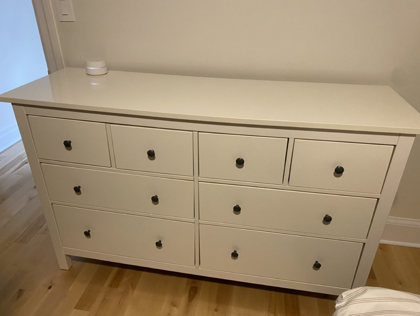 White Ikea Dresser
