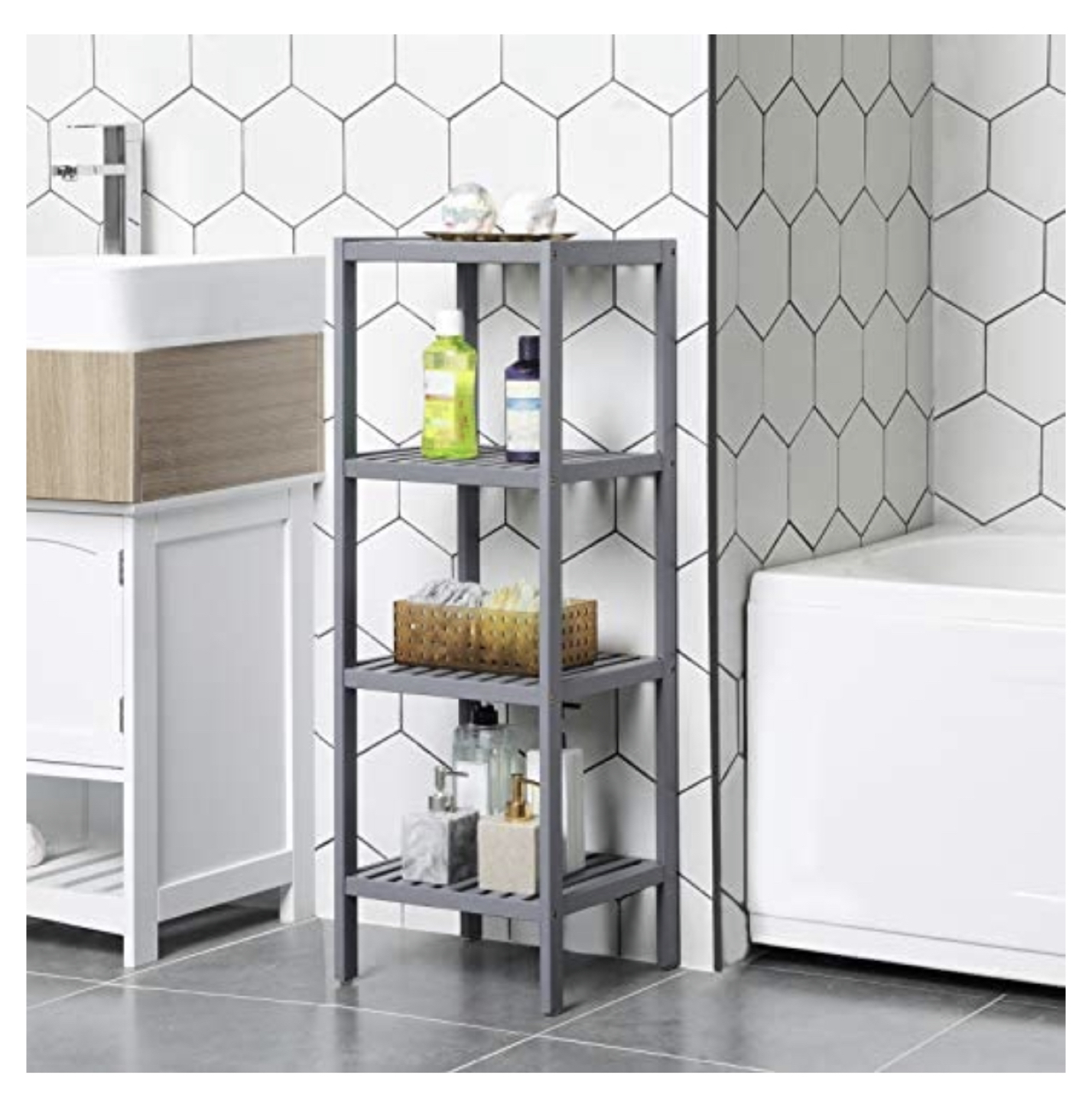 4-tier multifunctional storage rack - photo 4