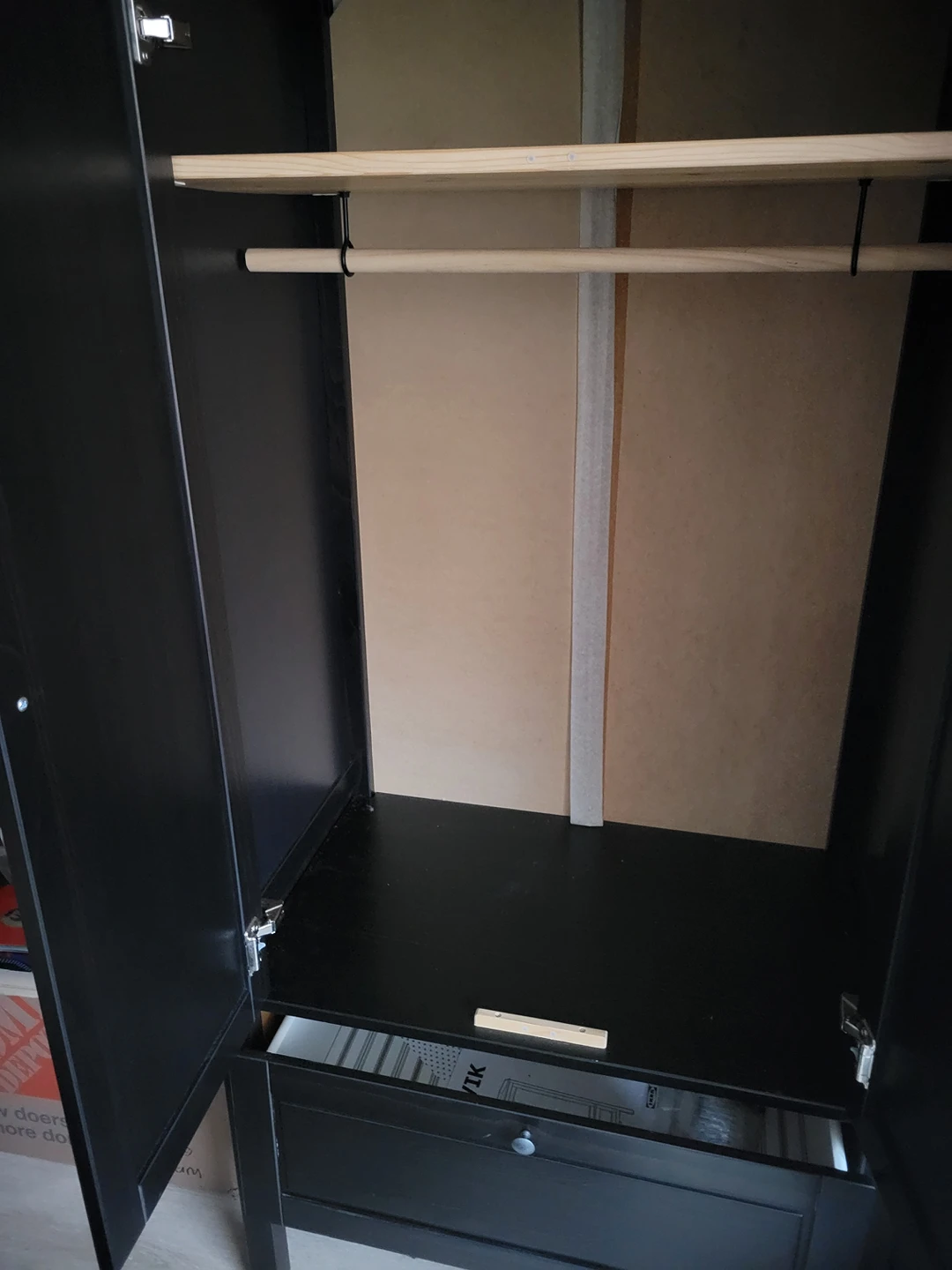 children's wardrobe (in box , needs to be assembled) - photo 2