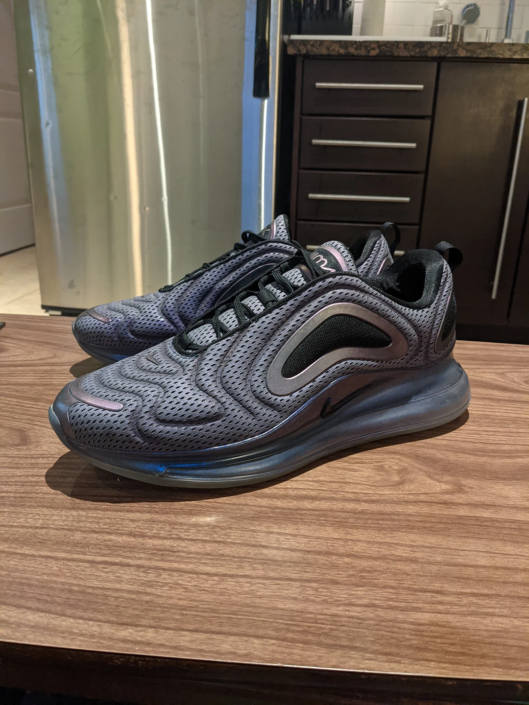 RARE Nike Air Max 720 Aurora Borealis Iridescent Glow Sz 13