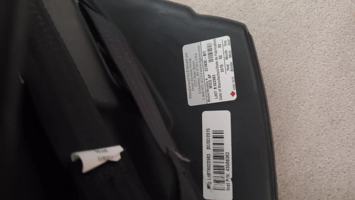 Infant car seat - photo 2