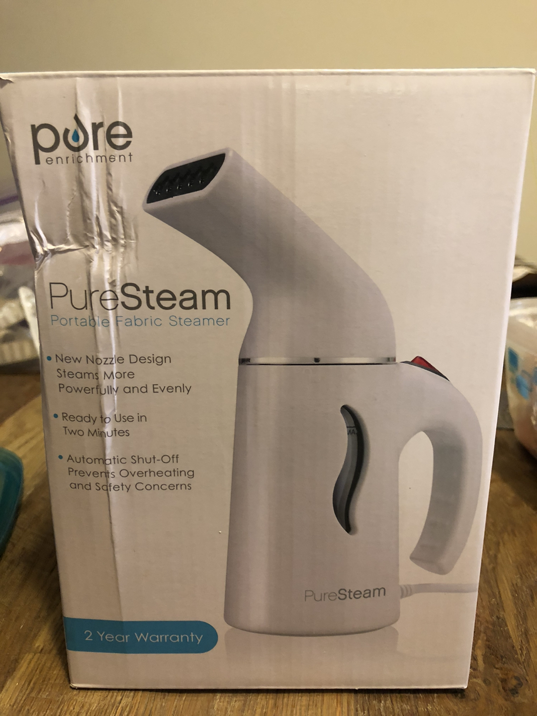 PureStream Portable Fabric Steamer - photo 2