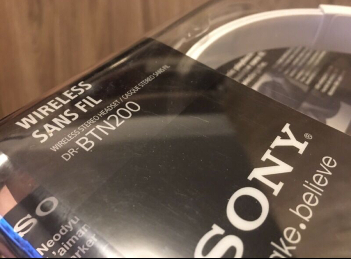 🥇USED Sony DRBTN200 Bluetooth Wireless Headset WHITE image indicator(3)