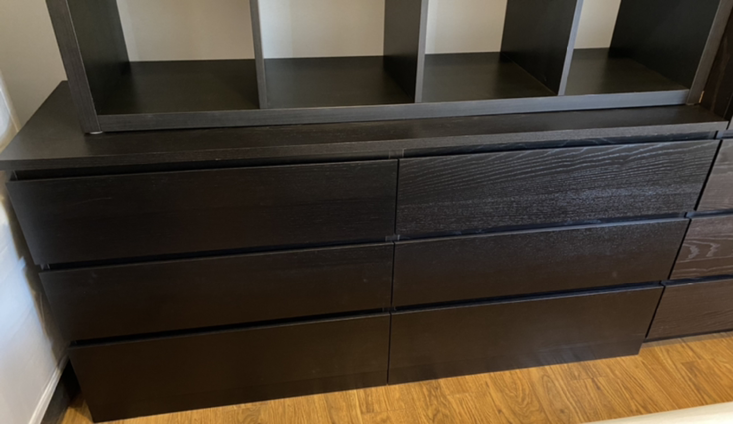 Ikea 3 tier (6 drawers) dresser - photo 2
