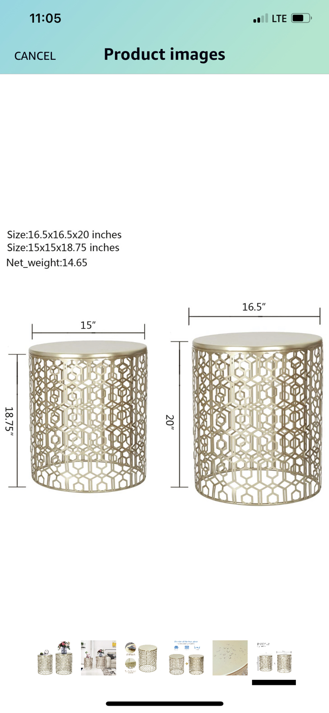 Nesting tables