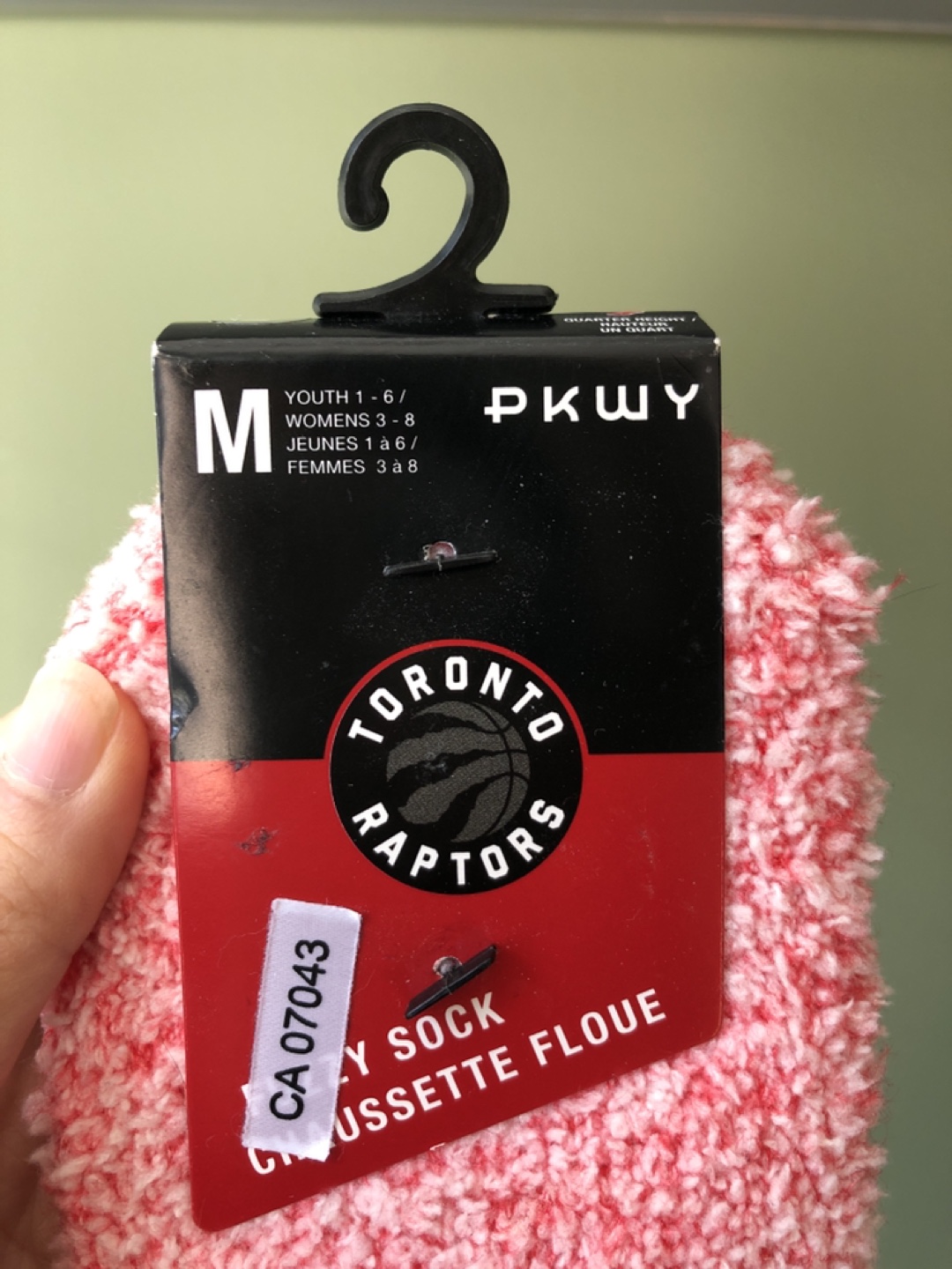 Raptors Fuzzy Socks - photo 2