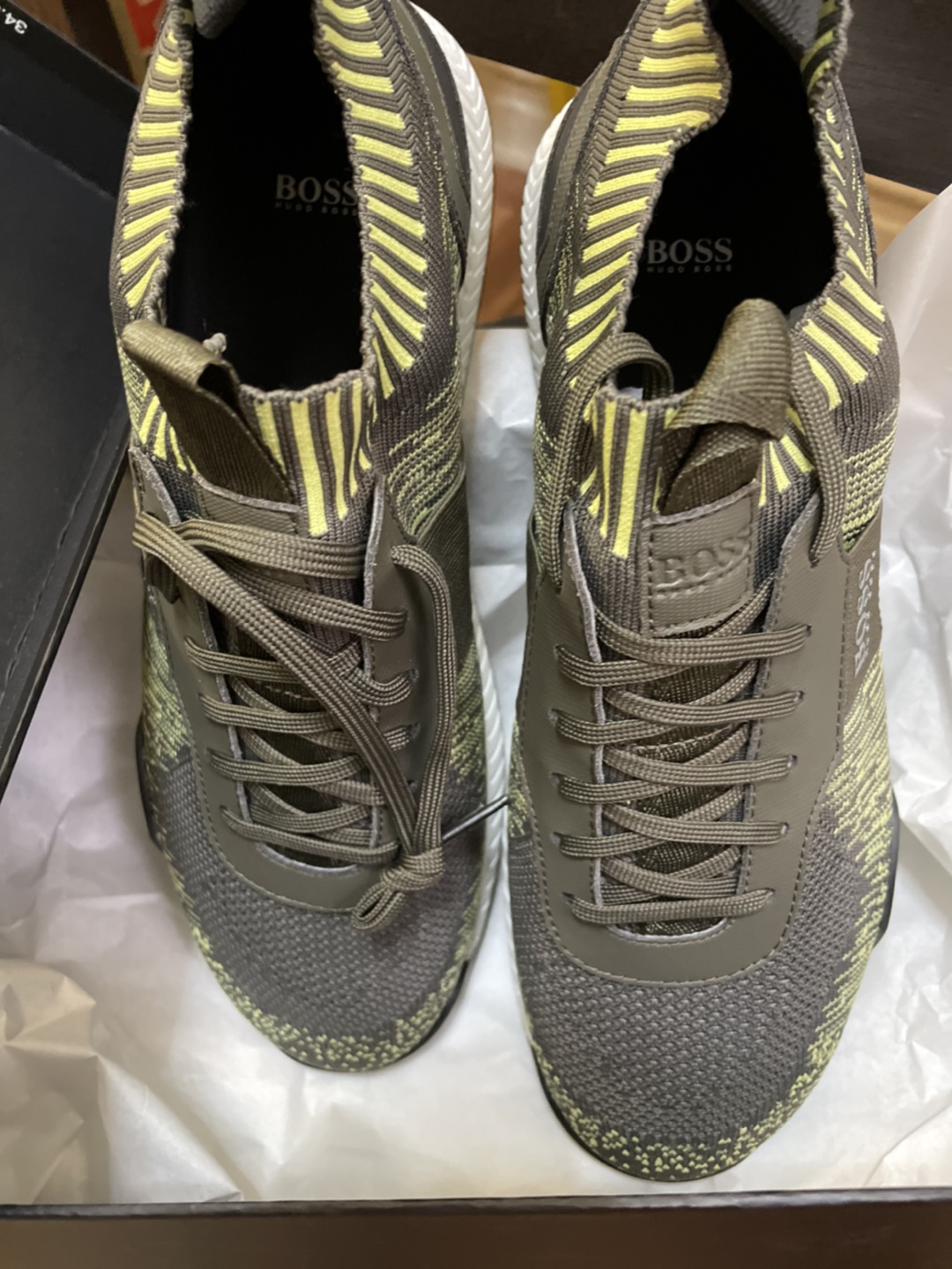 HUGO Boss Knitted Titanium_runn_scafe Trainers  - photo 2