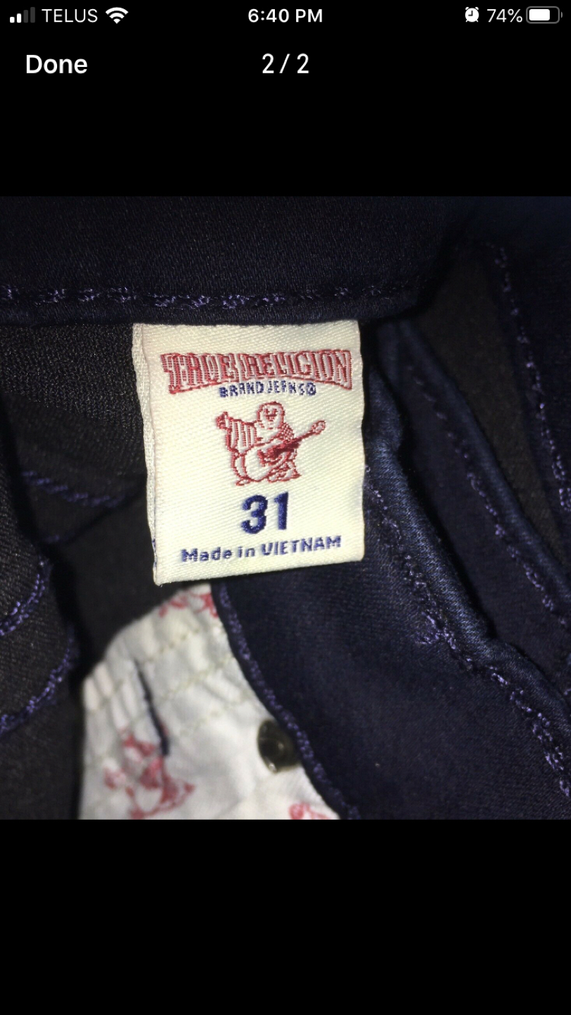 True Religion Womens NEW JEANS image indicator(2)