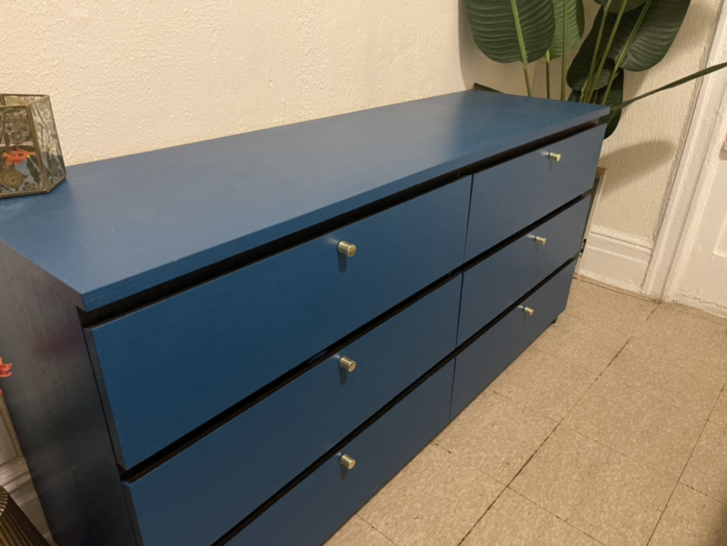 Drawer chest and side table