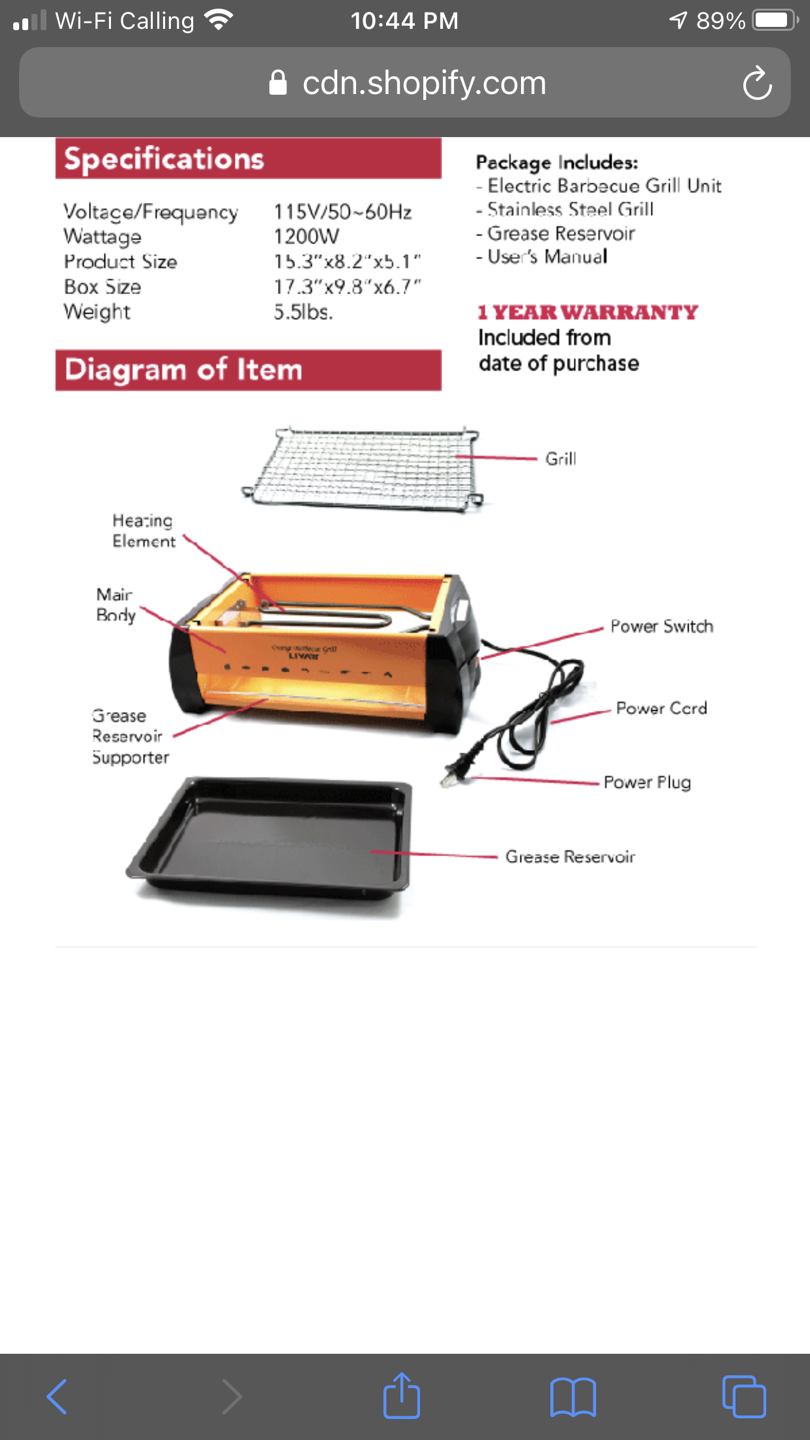 Livart Barbecue Grill - photo 2