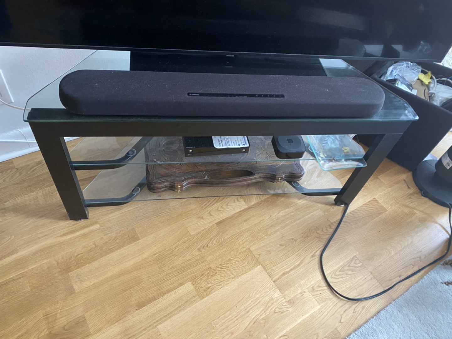 TV 65” speaker, stand  - photo 4